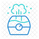 Luftbefeuchter Aromadiffusor Feuchtigkeitskontrolle Symbol