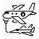 Luftbetankung  Symbol