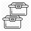 Luftdichter Behalter Symbol