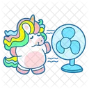 Einhorn Pferd Magie Icon