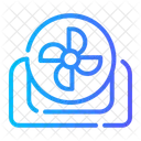 Lufter Kuhlsystem Beluftung Symbol