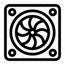 Lüftergehäuse  Symbol