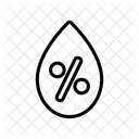 Luftfeuchtigkeit Wetter Temperatur Symbol