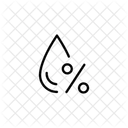 Feuchtigkeit Symbol