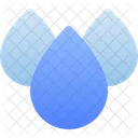 Feuchtigkeit Wasser Symbol