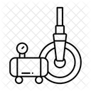 Luftkompressor  Symbol