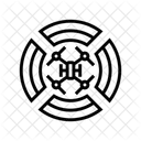Luftraum Karte Unbemannt Symbol