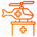Rettungshubschrauber Symbol