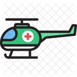 Rettungshubschrauber  Symbol