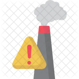 Luftverschmutzung  Symbol