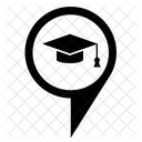 Lugar Puntero Doctorado Icono