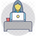 Freelance Autonomo Empleado Icono