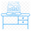 Lugar De Trabajo Tabla Grafico Icono