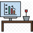 Lugar De Trabajo Oficina Negocio Icon