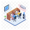 Trabajo De Oficina Trabajo De Oficina Lugar De Trabajo Icono