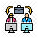 Lugar De Trabajo Igualdad Empoderamiento Icono