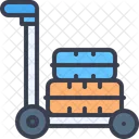Luggage Airport Trolley Icon