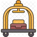 Luggage Cart Hotel Icon
