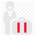 Luggage Attendant Bellboy Icon