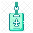 Luggage Tag Travel Icon