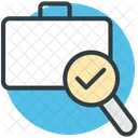 Luggage Scanning Search Icon