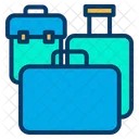 Luggage Baggage Trolly Bag Icon