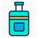 Baggage Trolly Bag Luggage Icon