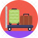 Public Transport Luggage Suitcase Icon