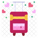 Luggage Travel Honeymoon Icon