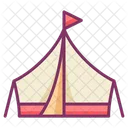 Camp  Icon