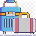 Luggage Baggage Suitcase Icon