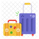 Baggage Luggage Travel Bags Icon
