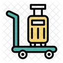 Luggage Baggage Travelling Icon