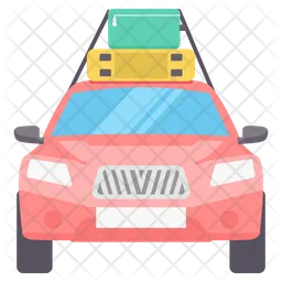 Luggage Car  Icon