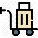 Luggage Cart Trolley Icon