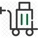 Luggage Cart Trolley Icon