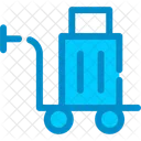 Luggage Cart Trolley Icon