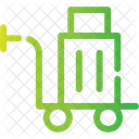 Luggage Cart Trolley Icon