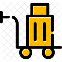 Luggage Cart Trolley Icon
