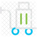 Luggage Cart Trolley Icon