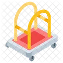 Luggage Cart Baggage Cart Hotel Trolley Icon