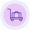 Luggage Cart Luggage Cart Icon