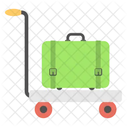 Luggage Cart  Icon