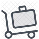 Cart Delivery Suitcase Icon