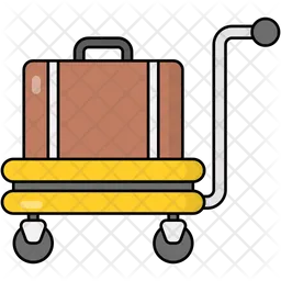 Luggage Cart  Icon