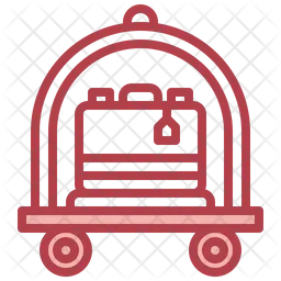 Luggage Cart  Icon