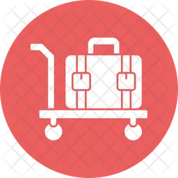 Luggage Cart  Icon