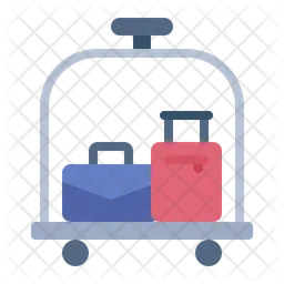 Luggage Cart  Icon