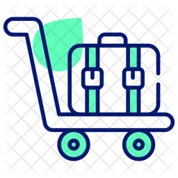 Luggage cart  Icon