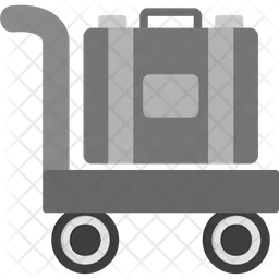 Luggage Cart  Icon